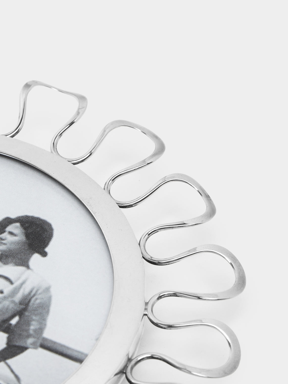 Antique and Vintage - Mid 20th Century Silver Photo Frame -  - ABASK
