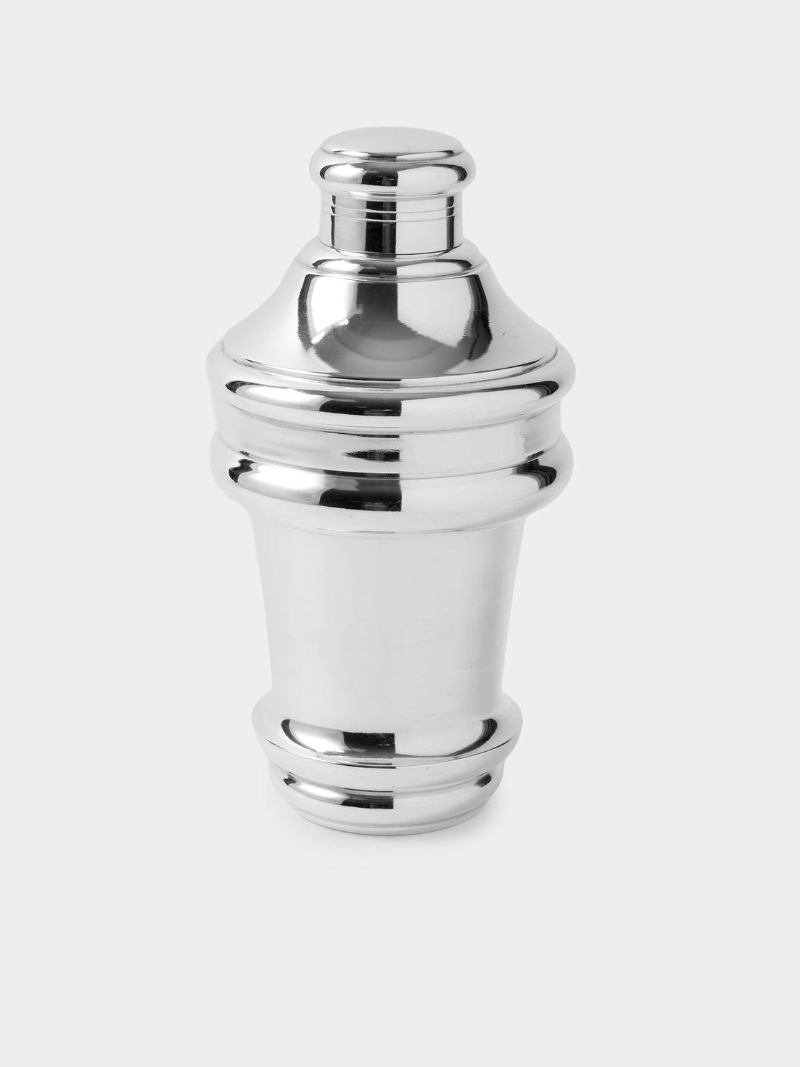 Antique and Vintage - Mid-Century Silver-Plated Cocktail Shaker - Silver - ABASK - 