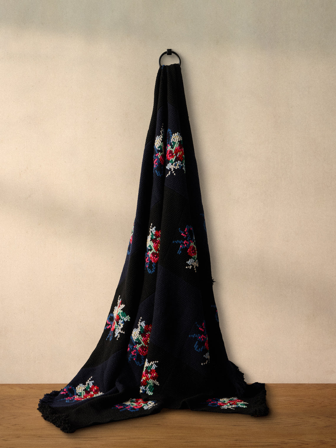 Saved NY - Sleeping Beauty Cashmere Throw (71in/1.8m) - Multiple - ABASK