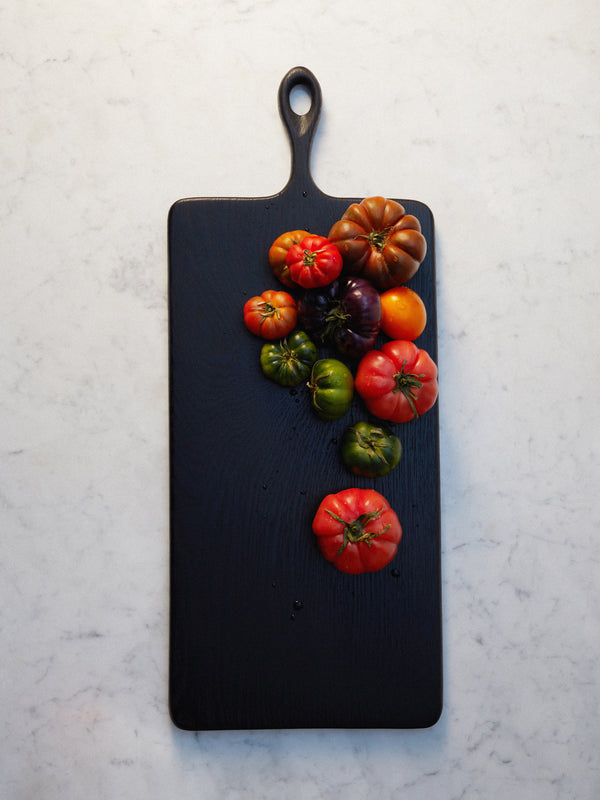 The Wooden Palate - Ebonised Oak Charcuterie Board -  - ABASK