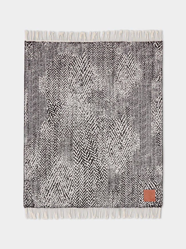 Loewe Home - Herringbone Wool Blanket -  - ABASK