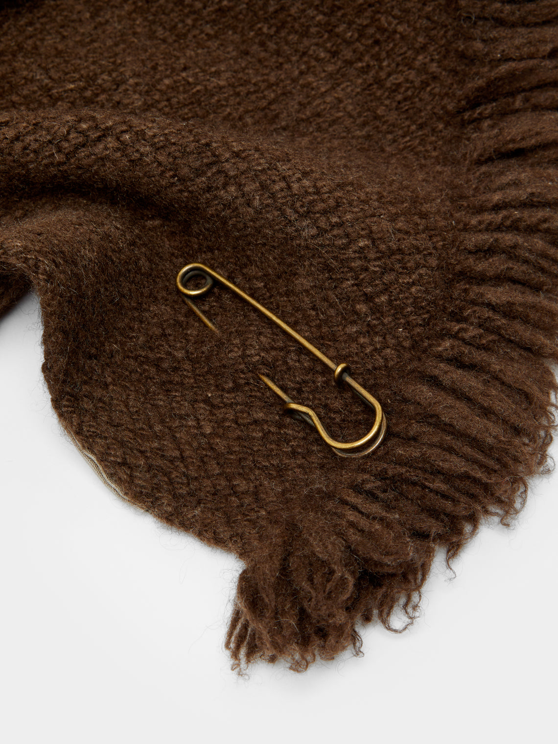 Norlha - Flock Hand-Spun Yak Khullu Scarf - Brown - ABASK