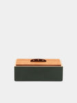 Matthew Kenney - Wood Small Desk Tidy - Green - ABASK - 