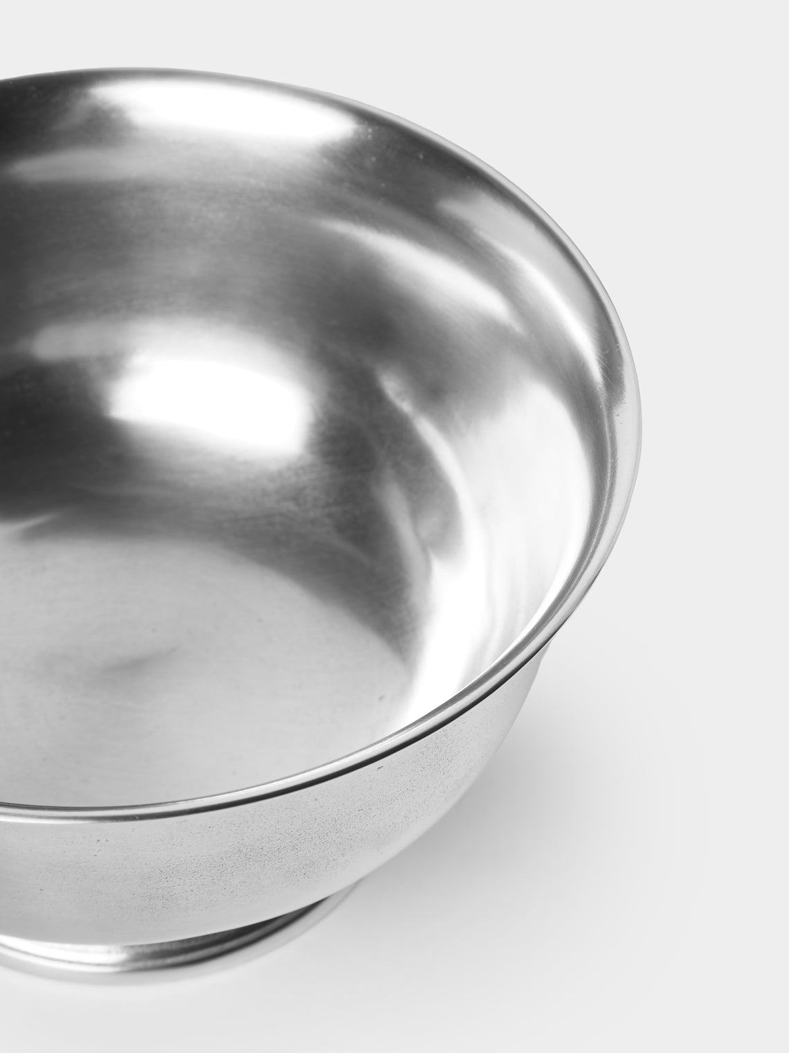 Cosi Tabellini - Revere Pewter Footed Bowl - Silver - ABASK