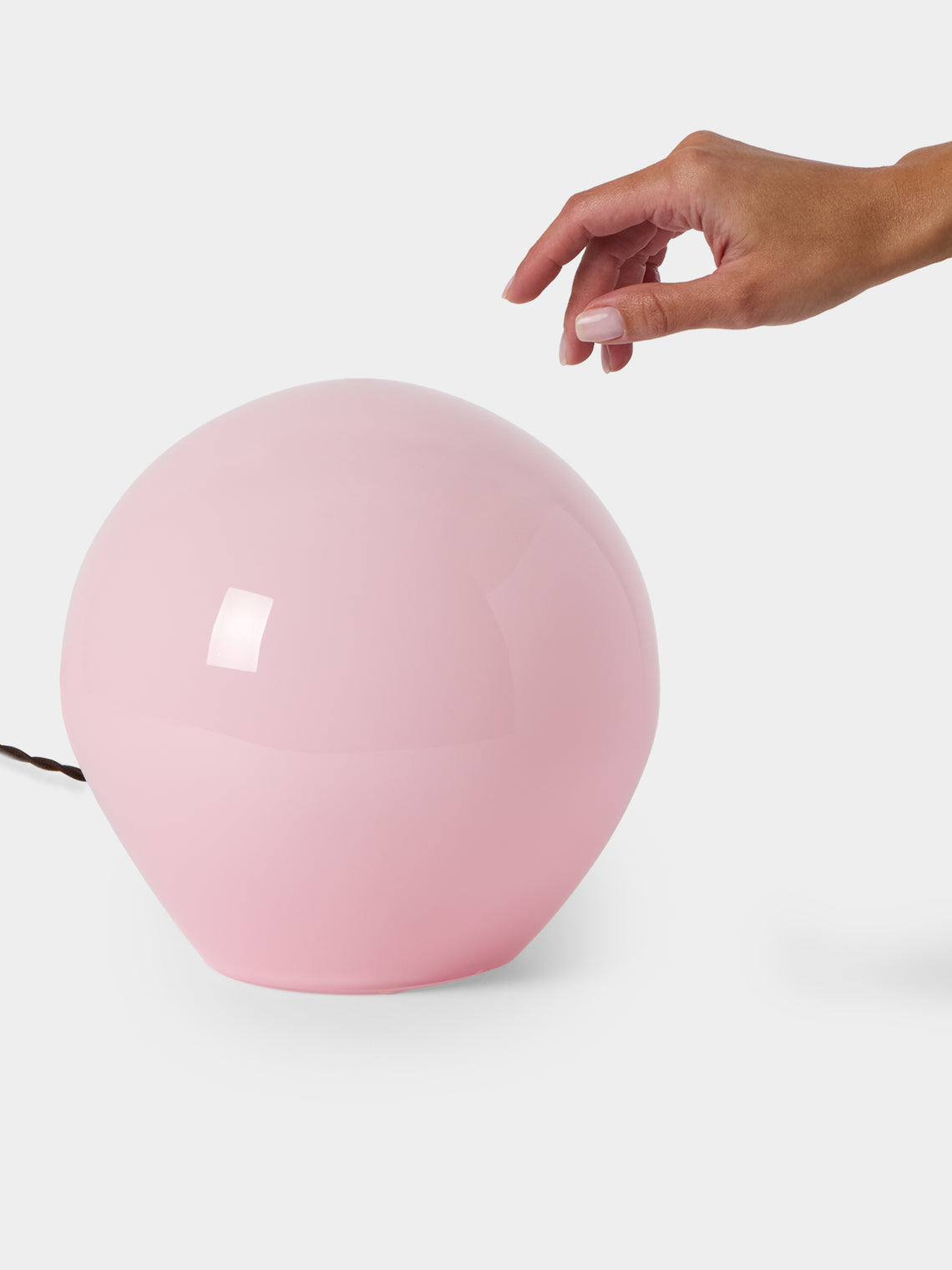 Helle Mardahl Studio - Bon Bon Hand-Blown Glass Table Lamp - Pink - ABASK