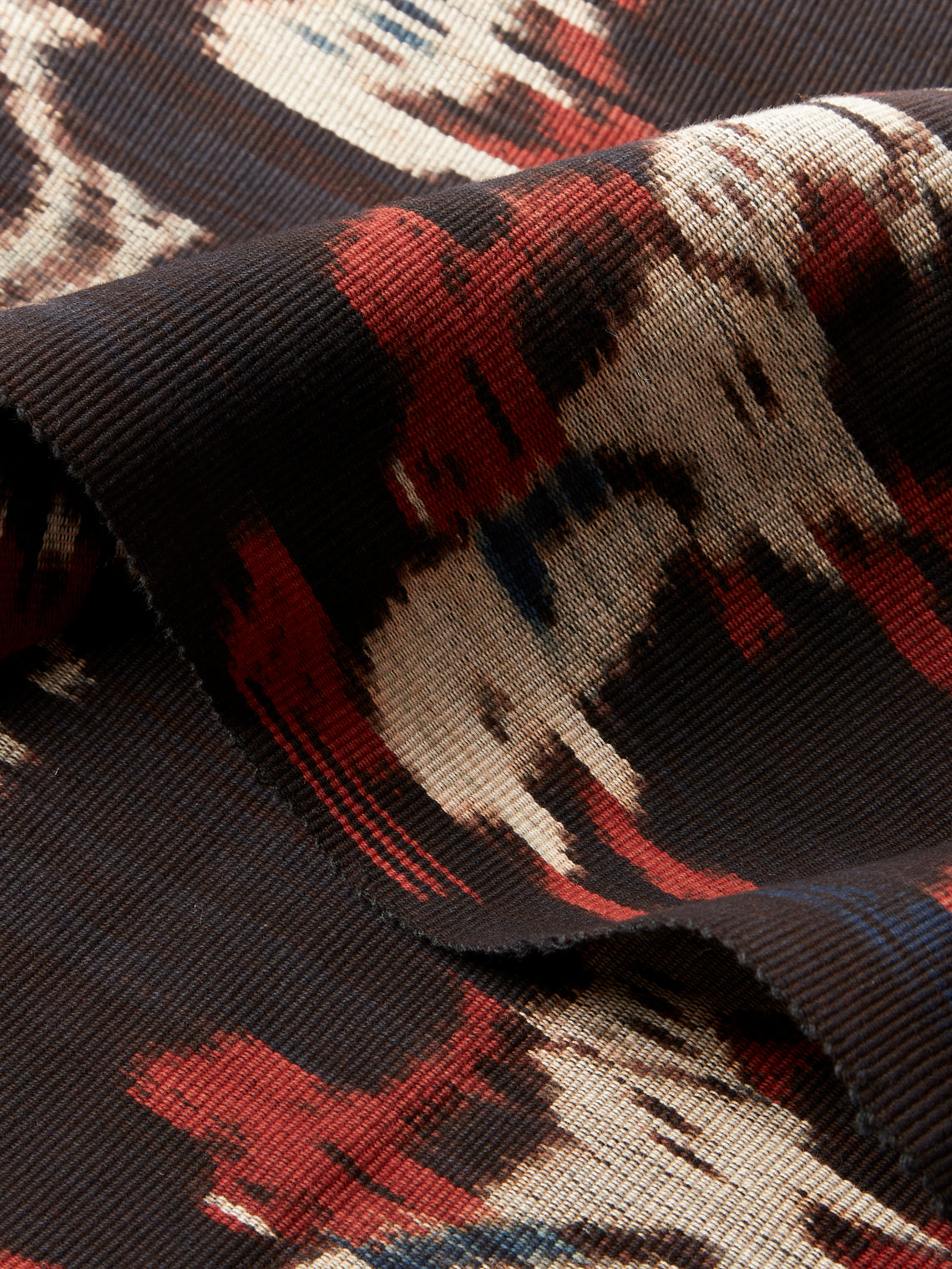 R Collective - Hayati Sumba Ikat Cotton Bed Blanket (92.5in/2.35m) - Multiple - ABASK