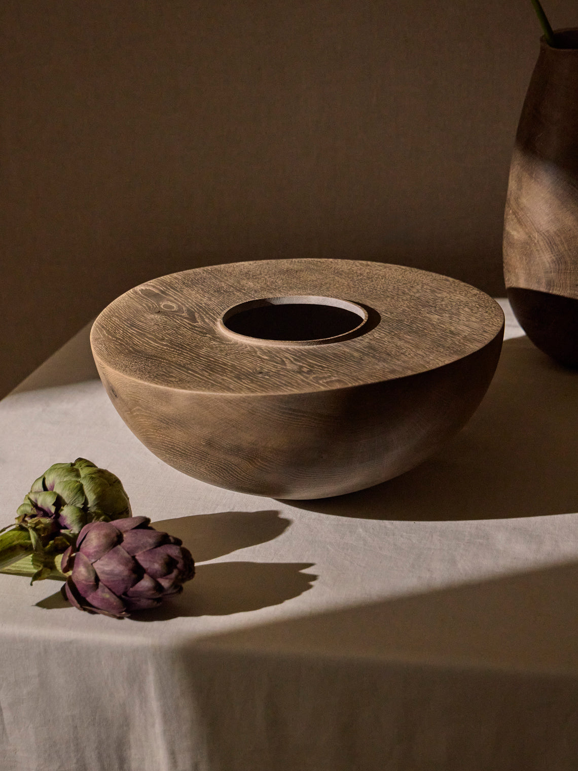 Felix Votteler - Mineral Oak Vase - Brown - ABASK