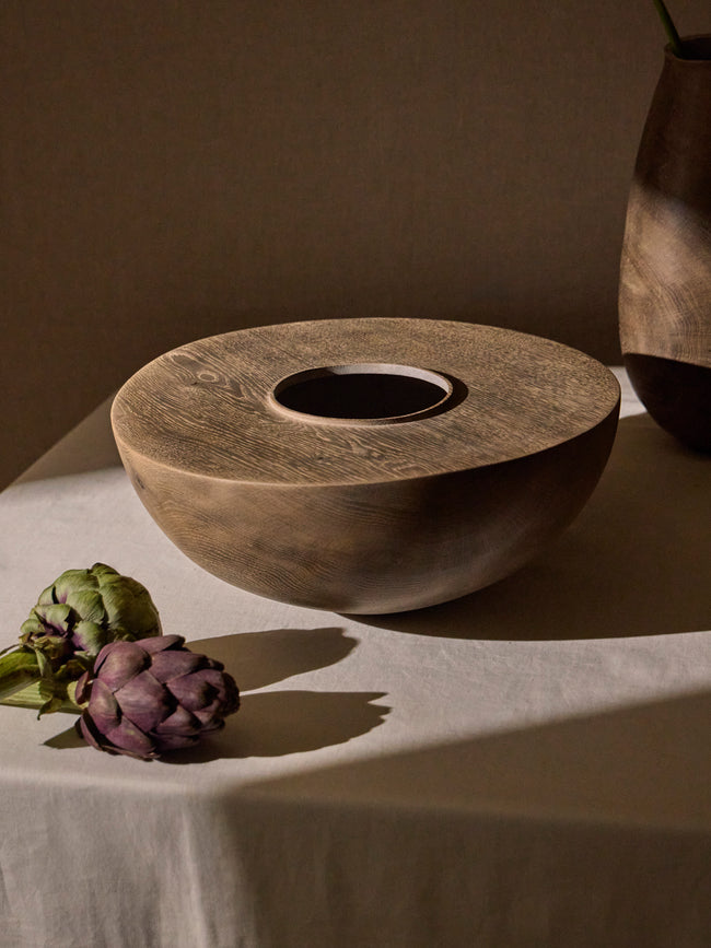 Felix Votteler - Mineral Oak Vase - Brown - ABASK