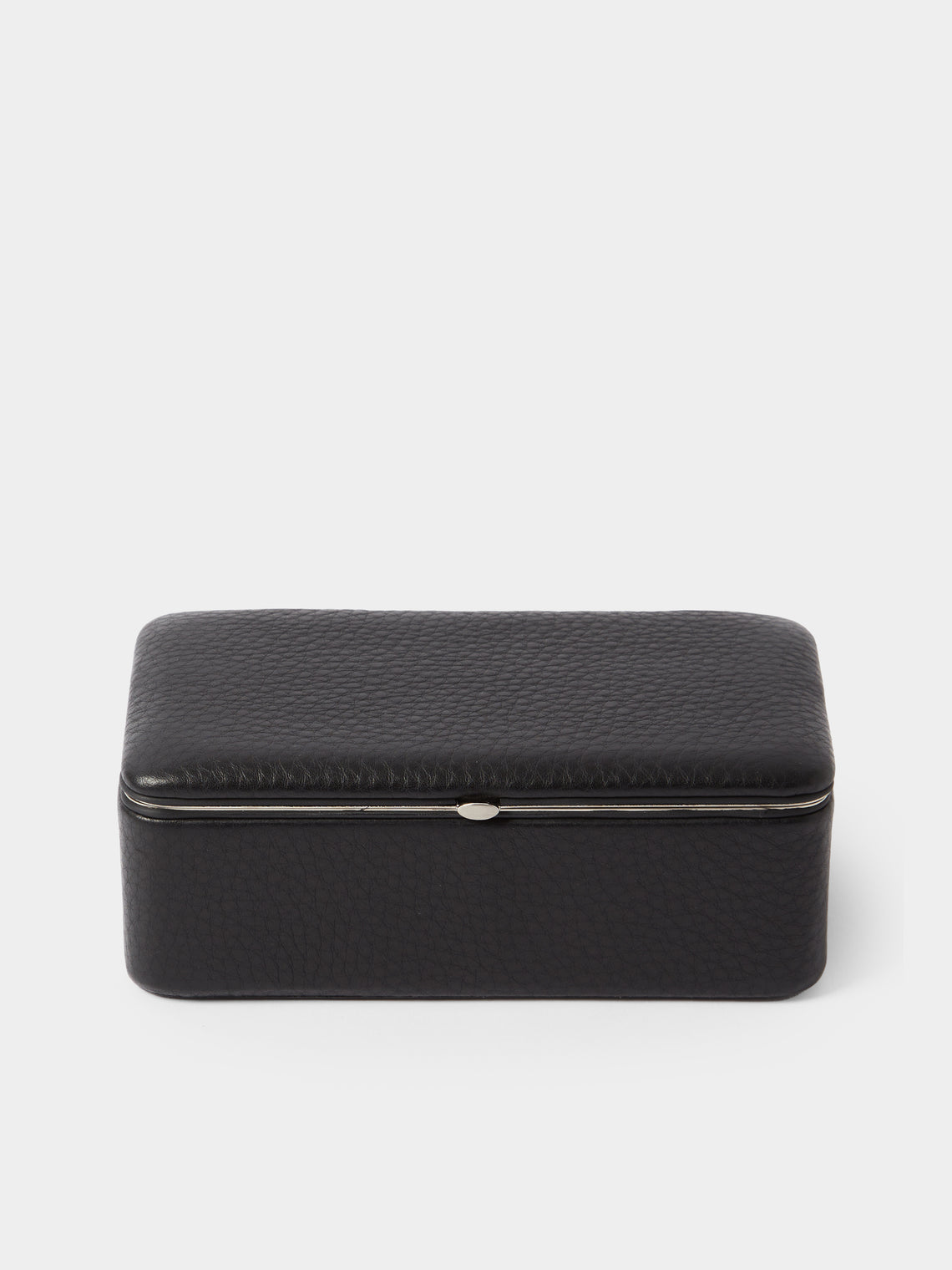 F. Hammann - Leather Large Jewelry Box - Black - ABASK