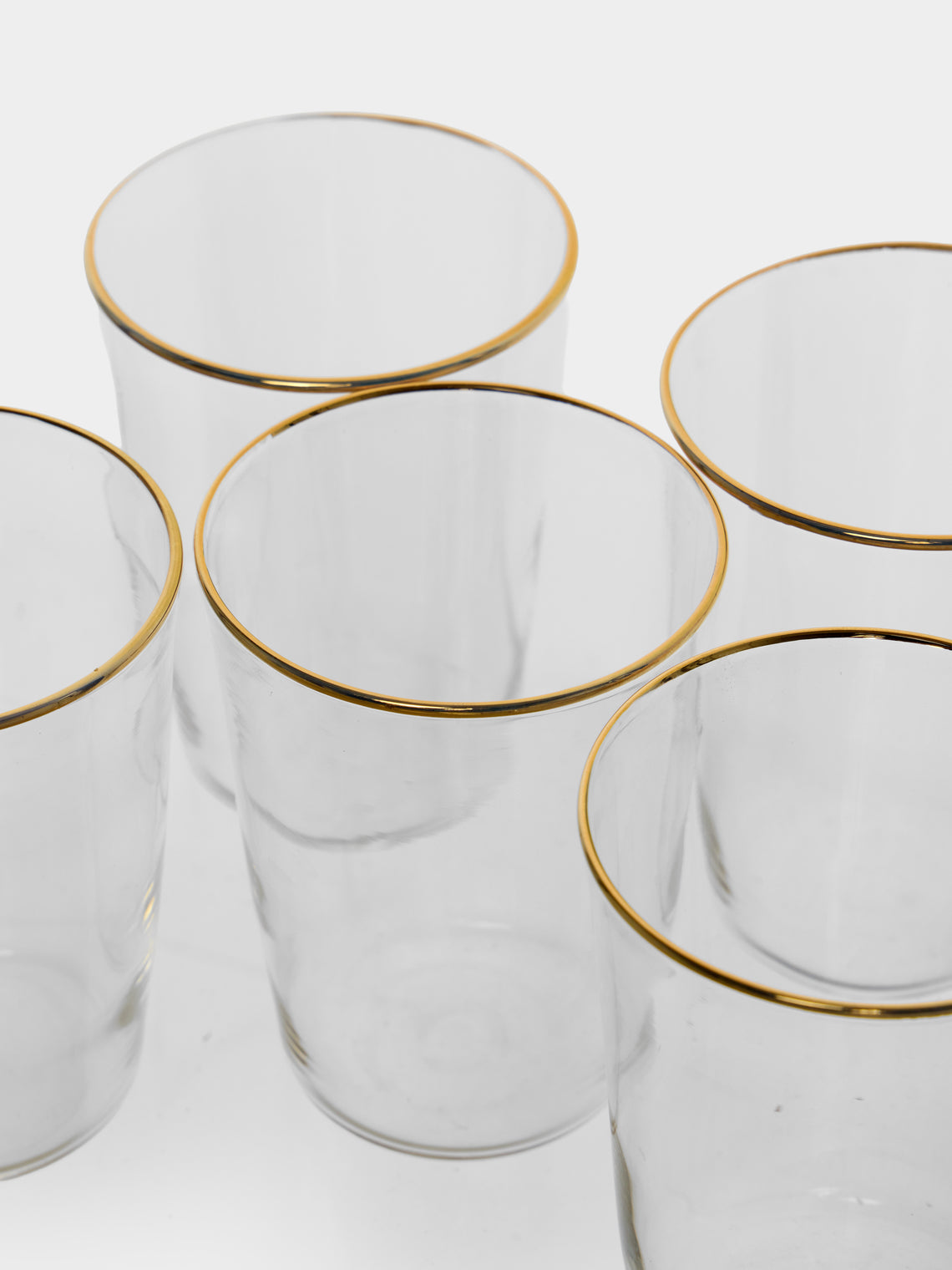 Alya Tannous - | Set of 6 | Vienna Large Wine Glasses - Clear - ABASK
