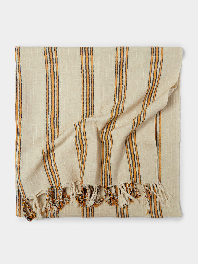 Mizar & Alcor - Apricot Handwoven Linen and Cotton Towels (Set of 2) -  - ABASK - 