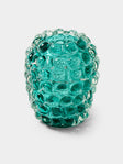 Yali Glass - Boboli Hand-Blown Murano Glass Vase (8.5in/22cm) - Blue - ABASK - 