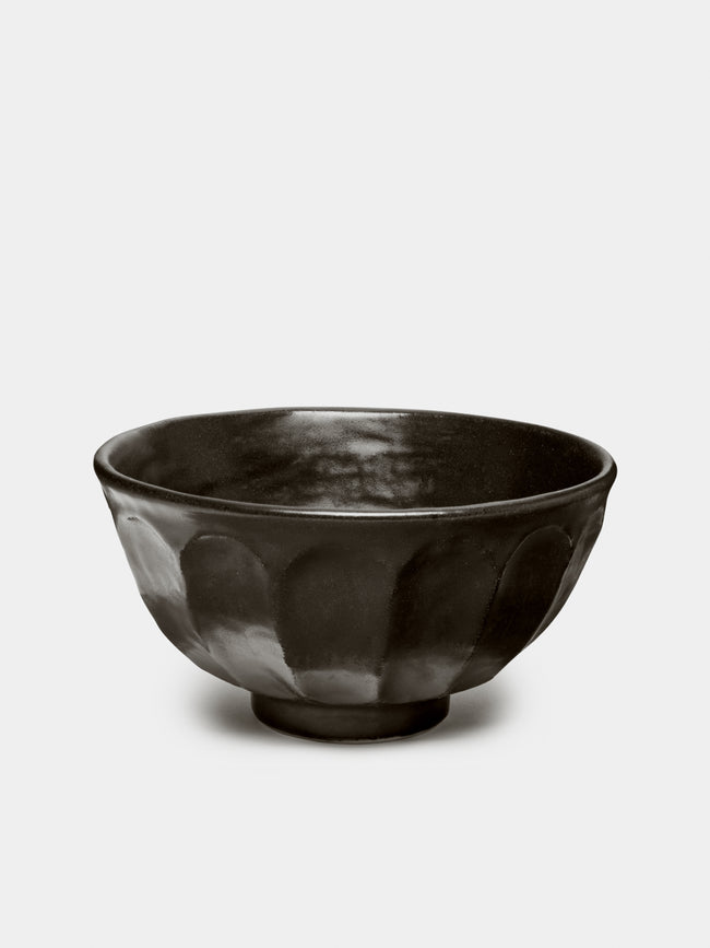 Kaneko Kohyo - Rinka Ceramic Bowls (Set of 4) - Black - ABASK - 