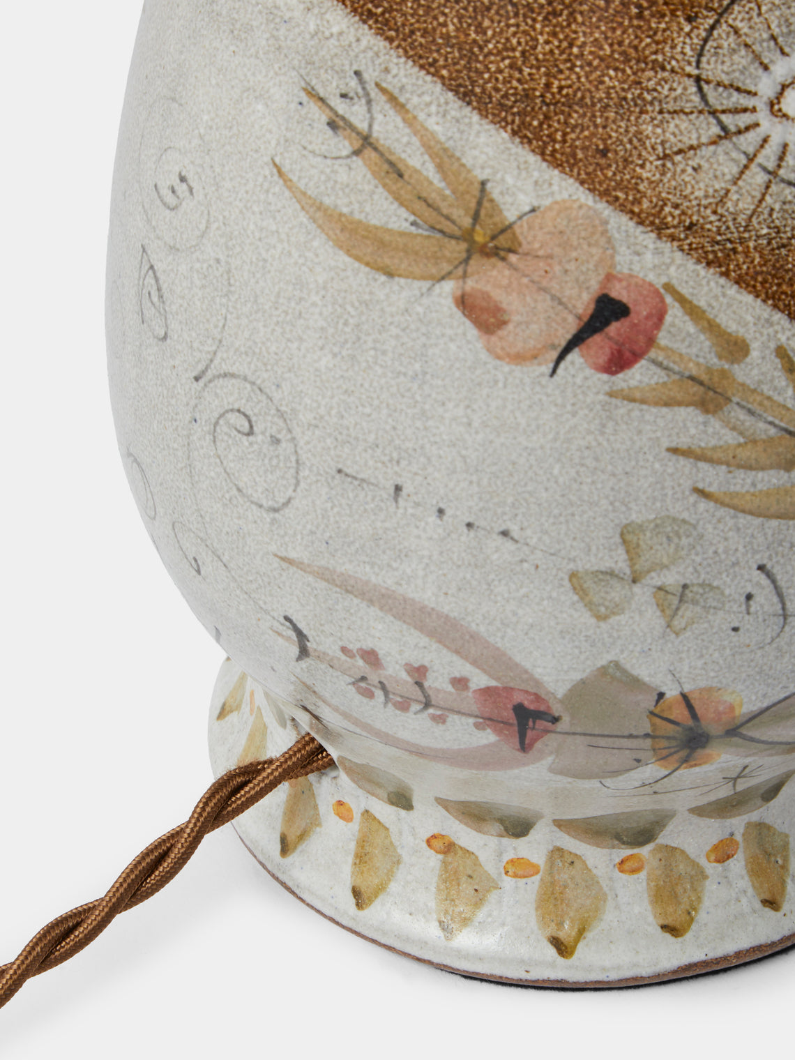 Antique and Vintage - 1970s French Ceramic Table Lamp - Multiple - ABASK