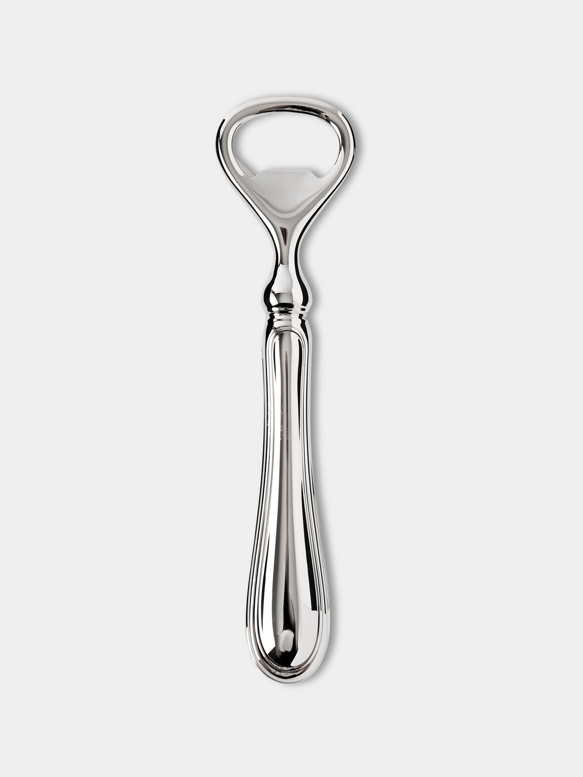 Greggio - Manhattan Silver-Plated Corkscrew and Bottle Opener - Silver - ABASK