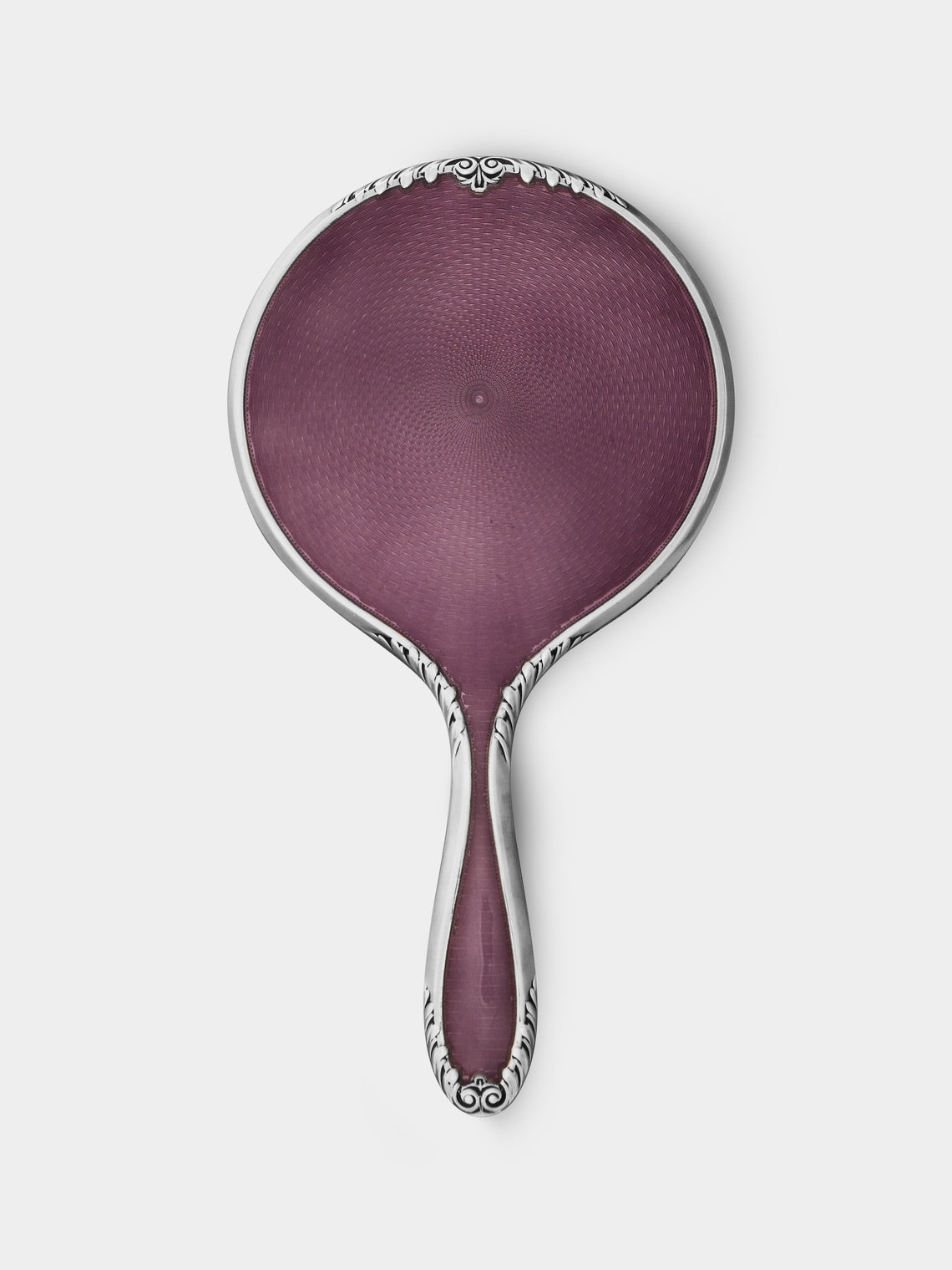 Antique and Vintage - 1920 Enamel Hand Mirror -  - ABASK - 