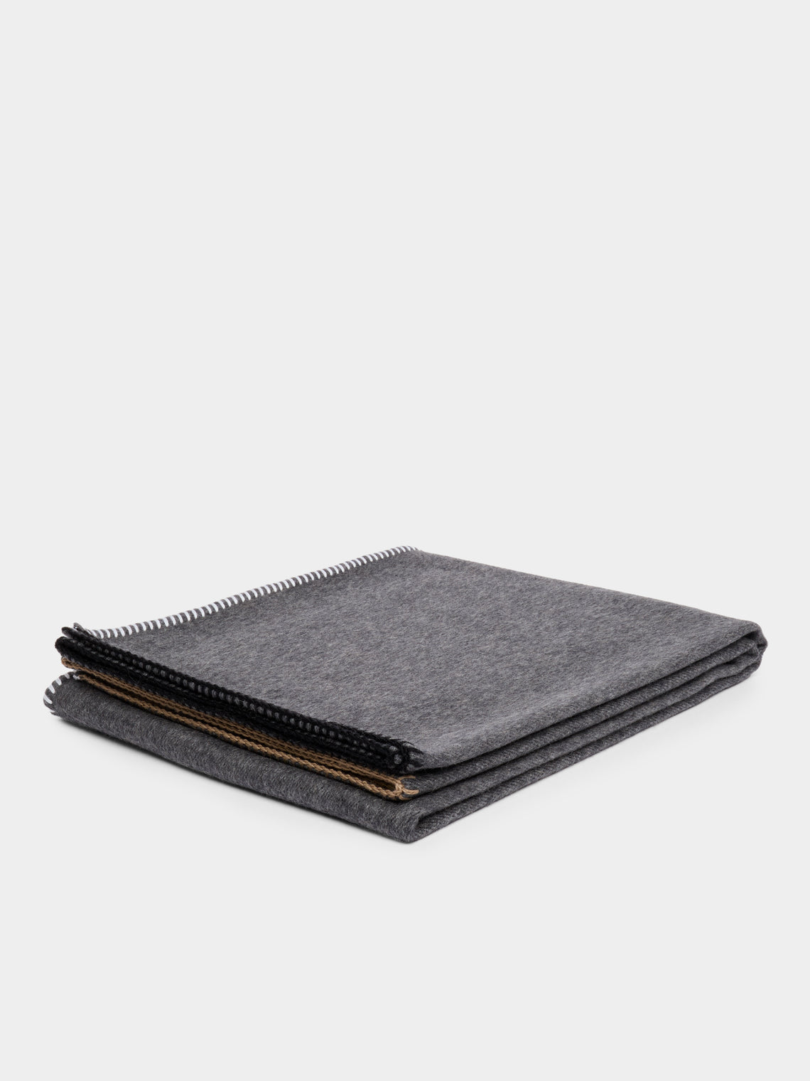 Alonpi - Easy Cashmere Throw (67in/1.7m) - Gray - ABASK