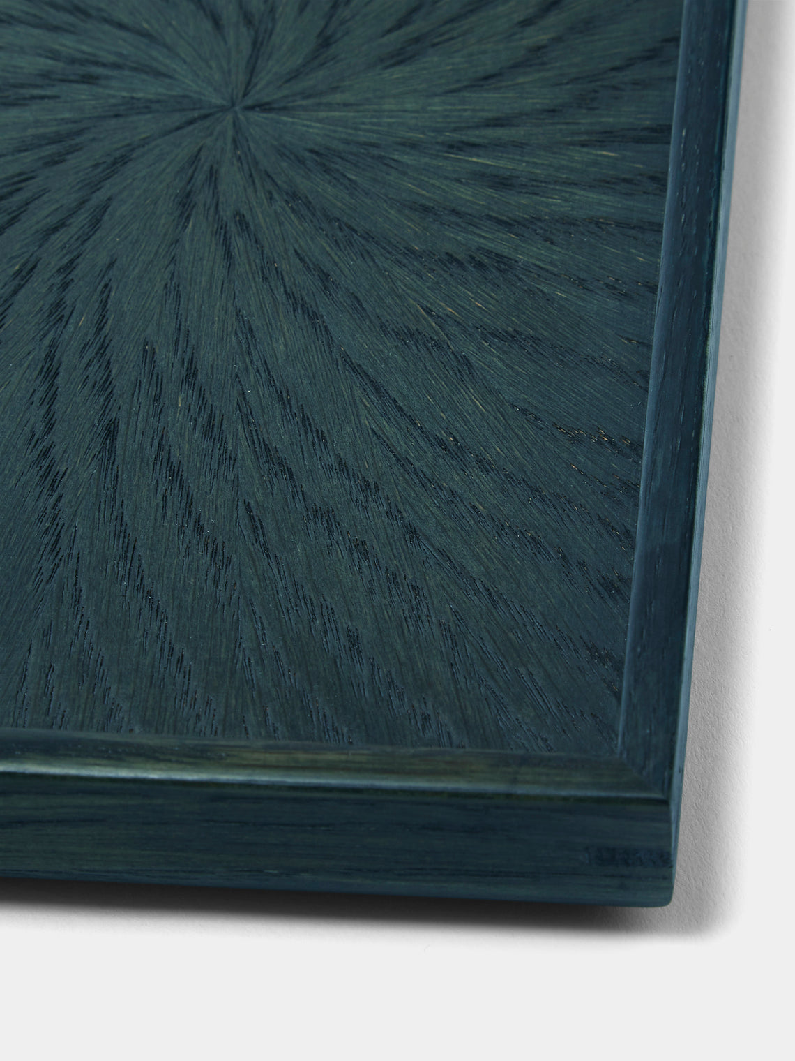 Mori Kougei - Indigo-Dyed Oak Tray (8in/21cm) - Blue - ABASK