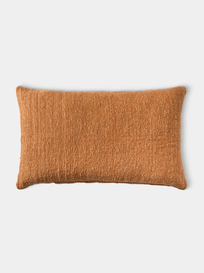 Valentina Hoyos - Cotton Cushion (31.5in/80cm) - Orange - ABASK - 