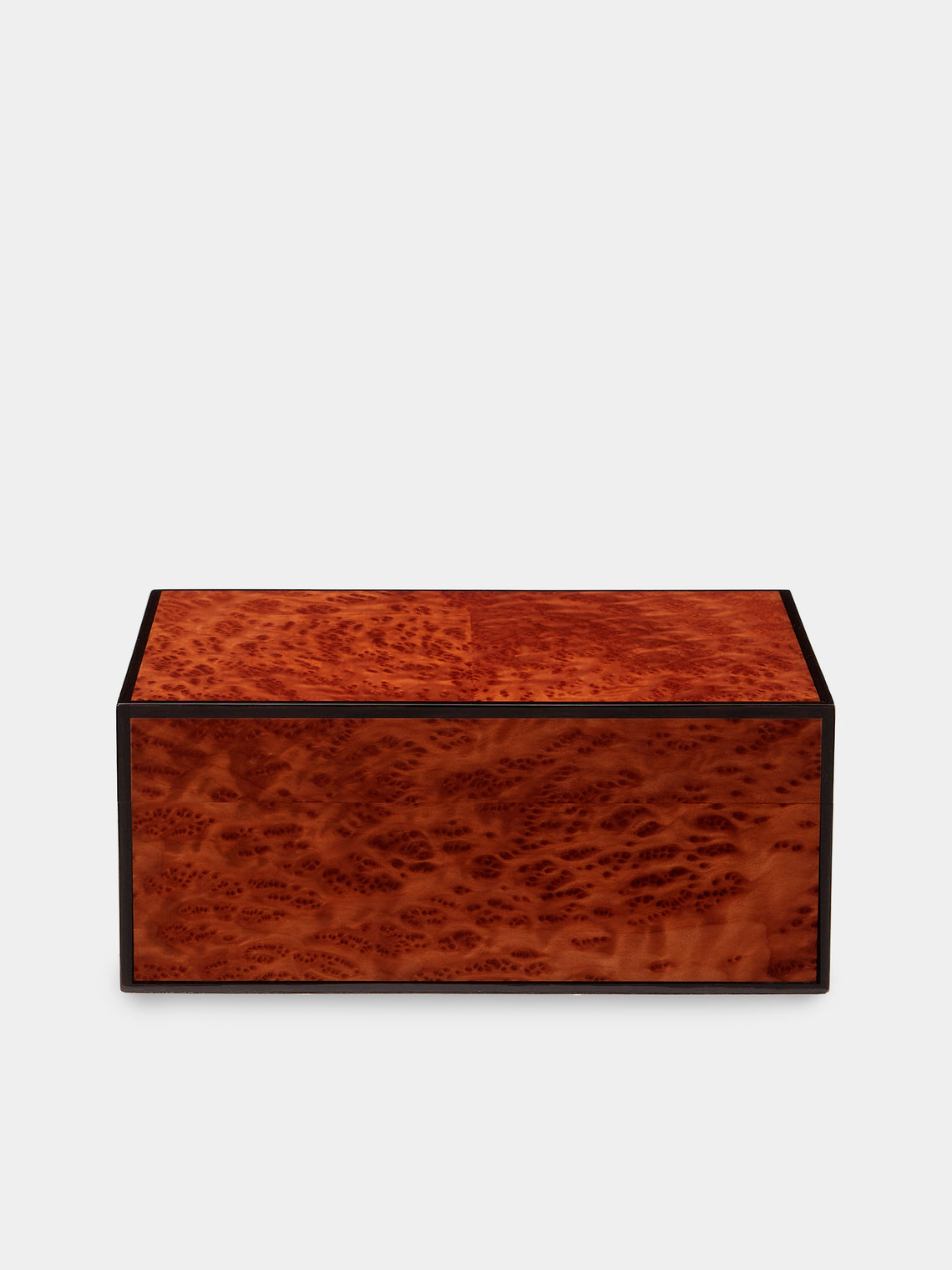 Elie Bleu - Vavona Burl Humidor Case (50 Cigars) - Brown - ABASK