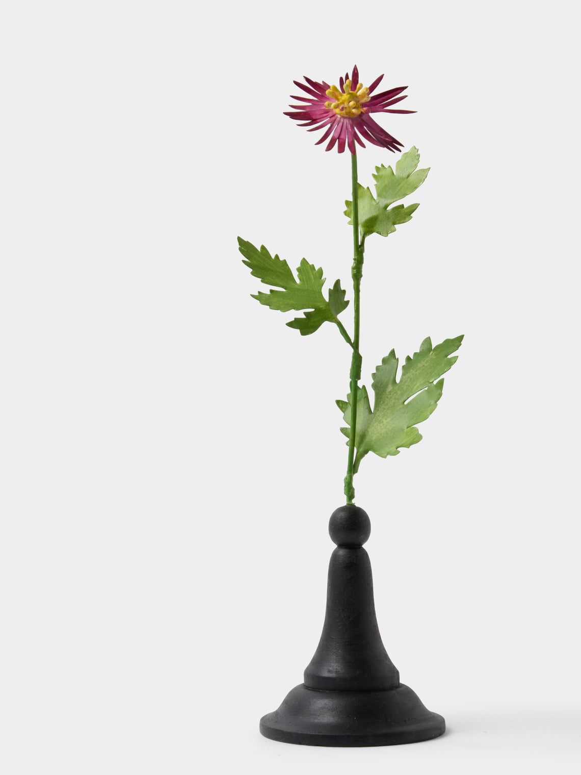 Erbavoglio Milano - Hand-Painted Copper Ornamental Flower - Purple - ABASK