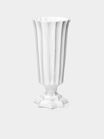 Astier de Villatte - Vauban Hand-Glazed Ceramic Vase -  - ABASK - 