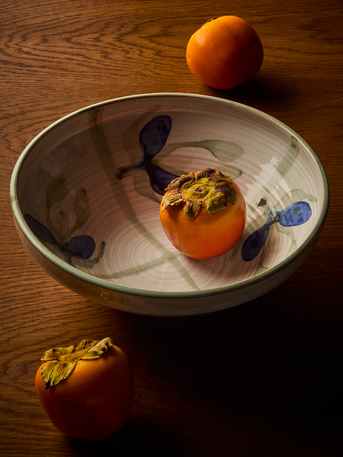 Antique and Vintage - Mid-Century Ceramic Salad Bowl - White - ABASK