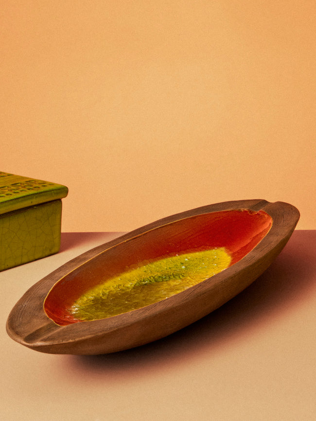 Bitossi Ceramiche - 1964 Fritte Ceramic and Glass Ashtray - Multiple - ABASK