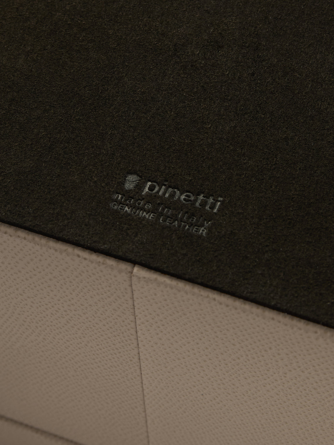 Pinetti - Avio Leather Small Storage Box - Taupe - ABASK
