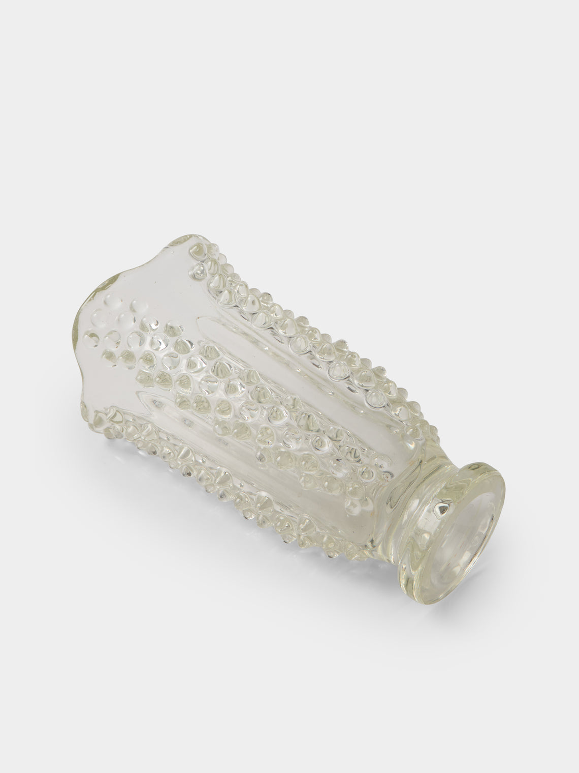 Antique and Vintage - 1930s Ercole Barovier Glass Vase (12in/30.5cm) - Clear - ABASK