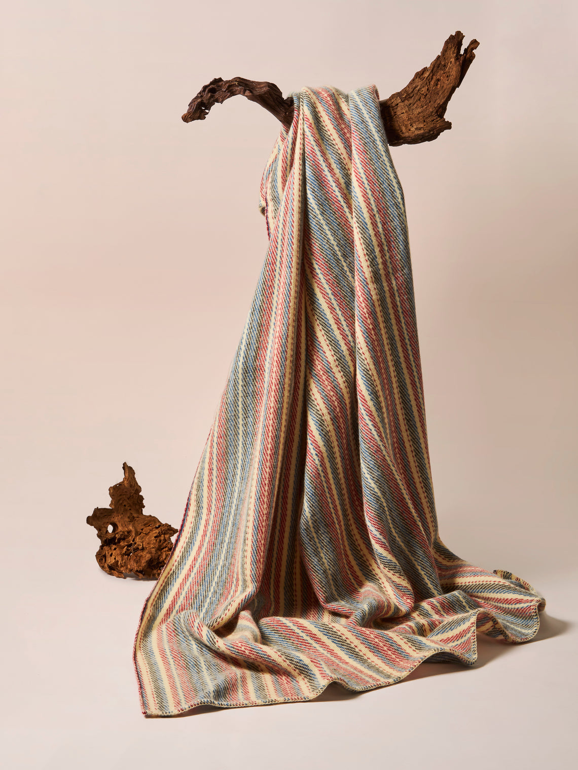 The Stroud - Village Fete Cotswold Lion Wool Blanket (79in/2m) - Multiple - ABASK