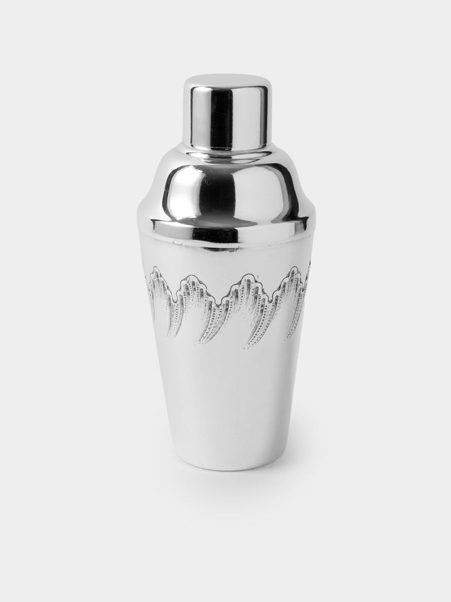 Antique and Vintage - Mid-Century Silver-Plated Cocktail Shaker - Silver - ABASK - 