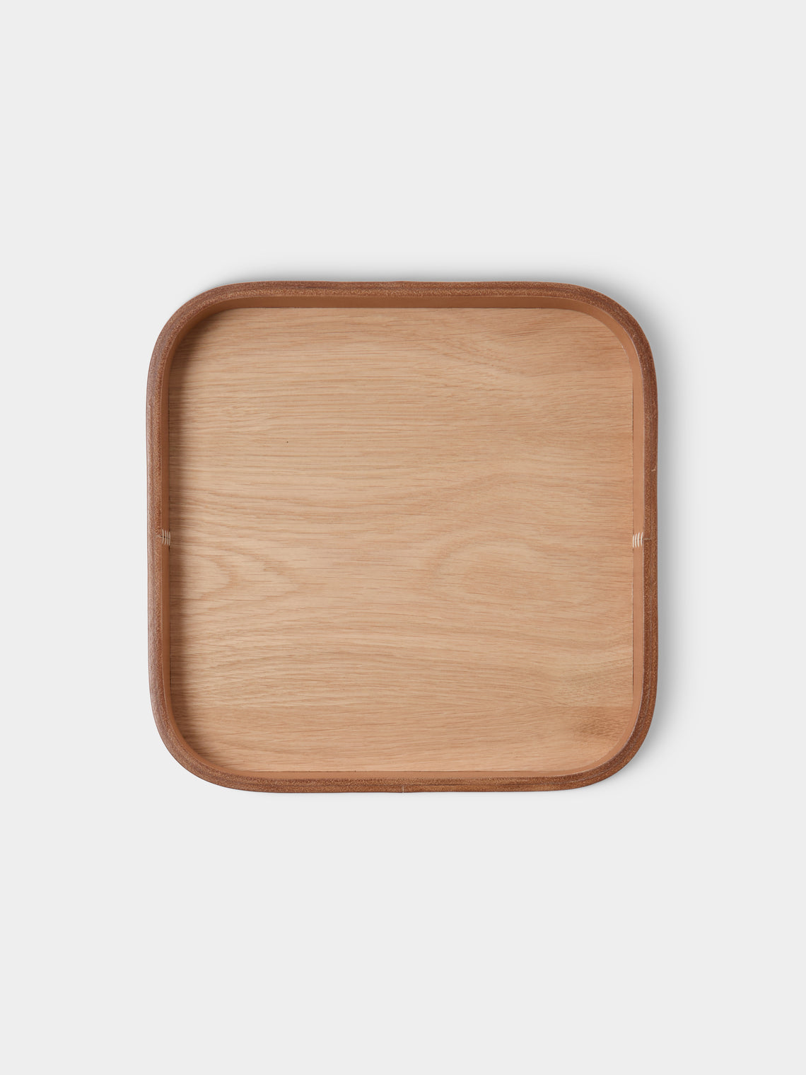 Otzi Studio - Dais Leather Valet Tray (10in/26cm) - Natural - ABASK - 