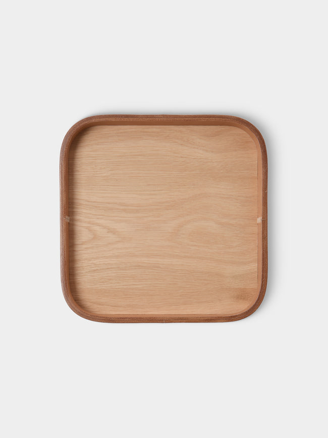 Otzi Studio - Dais Leather Valet Tray (10in/26cm) - Natural - ABASK - 