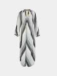 Marrakshi Life - The V-Neck Tourag Dress | Size: XS - Gray - ABASK - 
