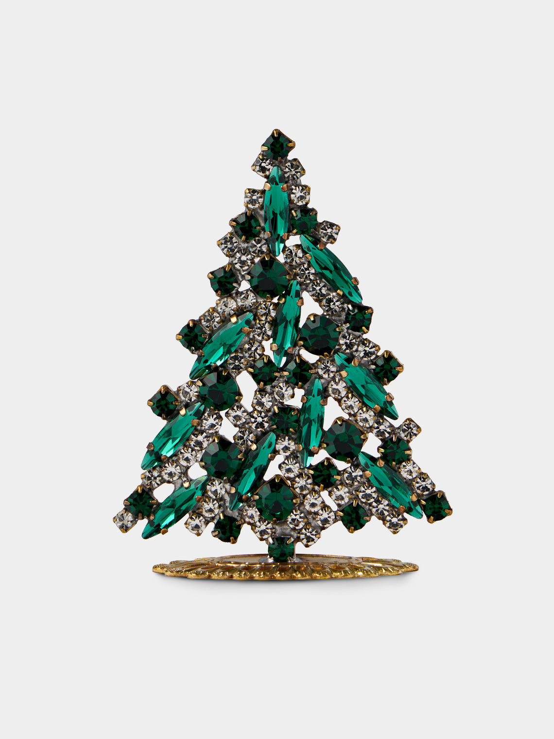 ABASK Decorations - Magical Czech Crystal Tree - Green - ABASK
