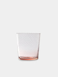 Mun Deluxe Brand Venezia - Torsé Hand-Blown Glass Tumblers (Set of 6) - Pink - ABASK- 