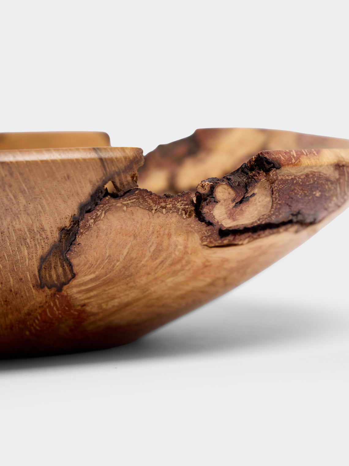 Thursday Furniture - Hand-Turned Oak Bowl - Natural - ABASK