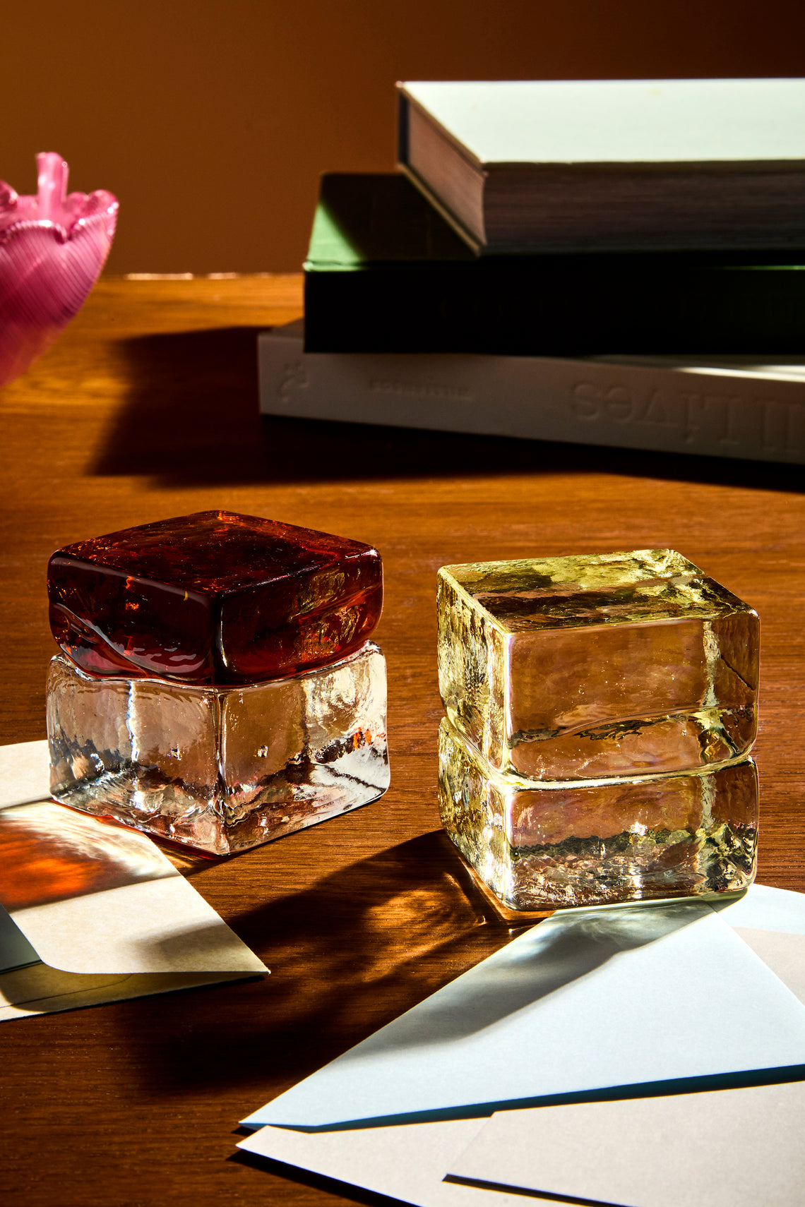 Antique and Vintage - 1960s Fratelli Toso Gogi Gogi Glass Paperweight - Multiple - ABASK