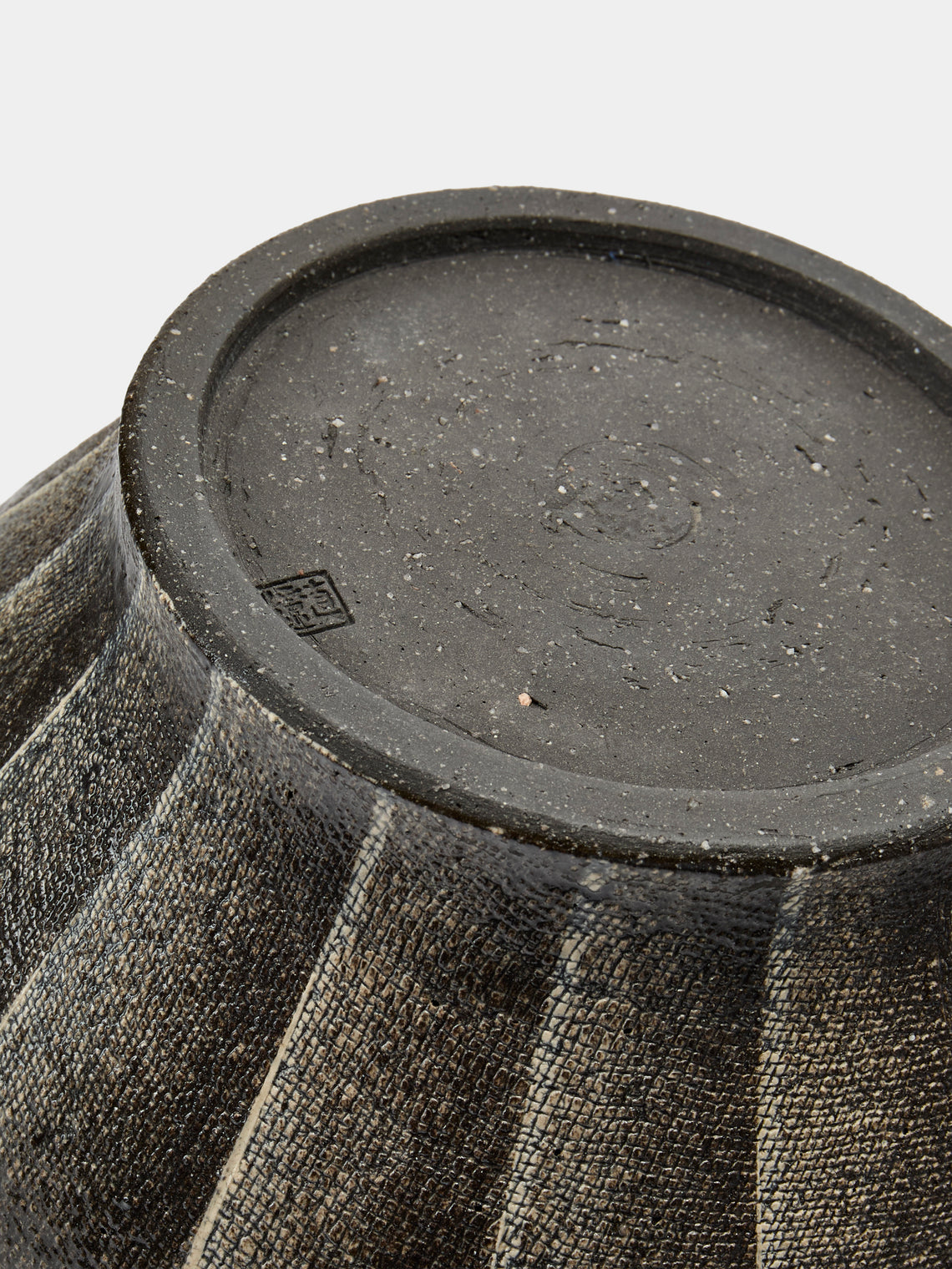 Masumi Ando - Textured Ceramic Water Jar - Gray - ABASK