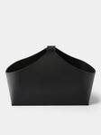 Rabitti 1969 - Arco Leather Basket with Handles - Black - ABASK - 
