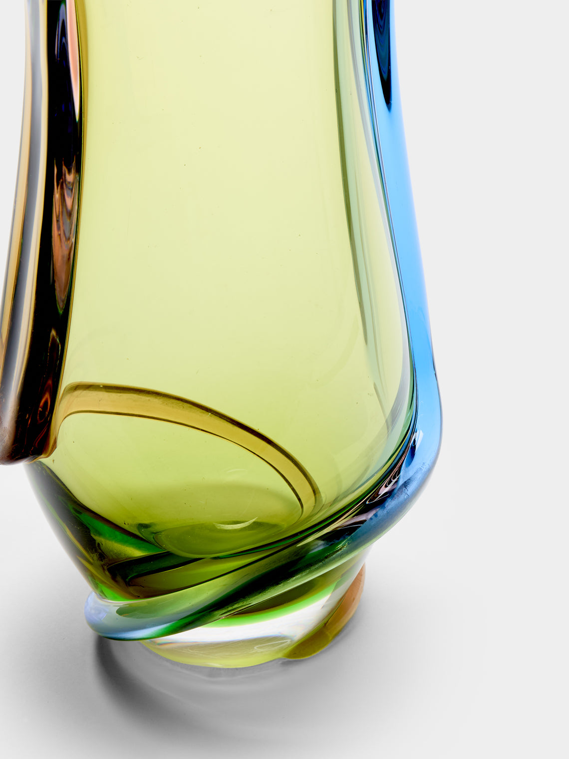 Vintage Montpellier - 20th-Century Daum Crystal Vase (17in/43cm) - Clear - ABASK