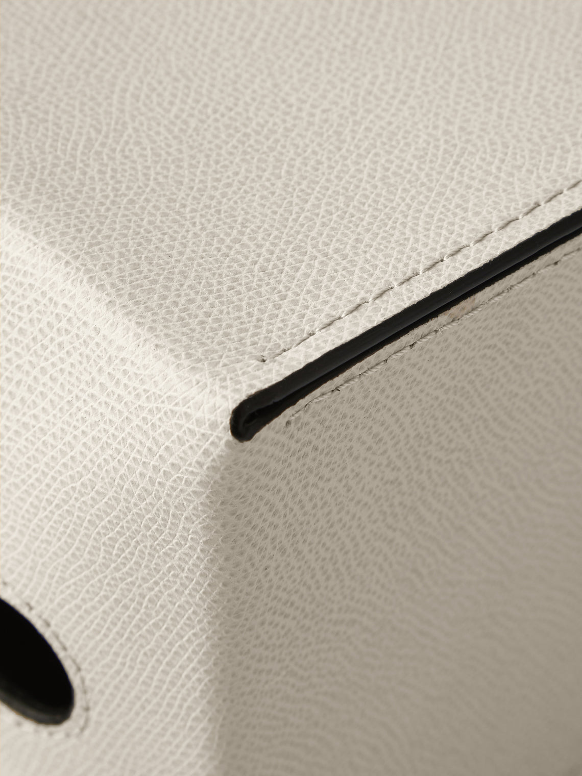 Giobagnara - Ready Leather Tissue Box - Cream - ABASK