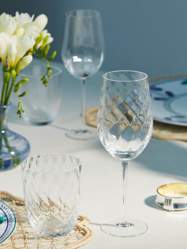 NasonMoretti - Tolomeo Hand-Blown Murano White Wine Glasses (Set of 6) -  - ABASK