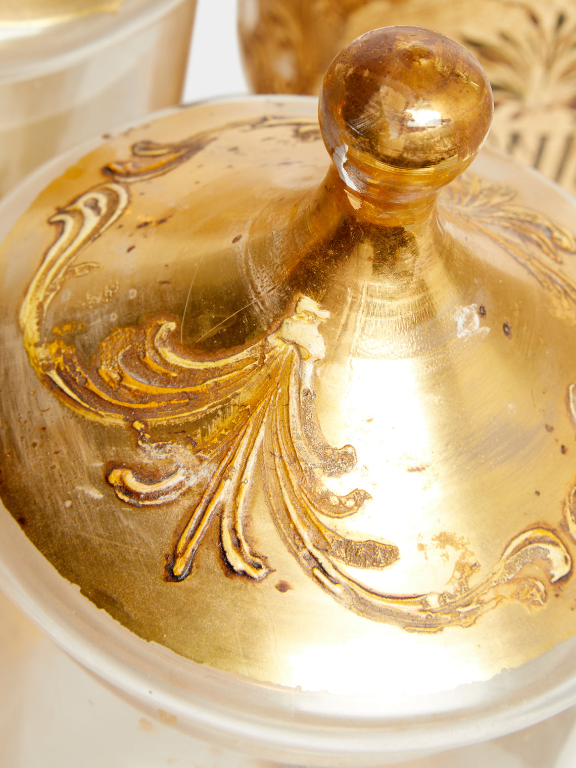 Antique and Vintage - 18th-Century Italian Glass Large Apothecary Jars (Set of 4) -  - ABASK