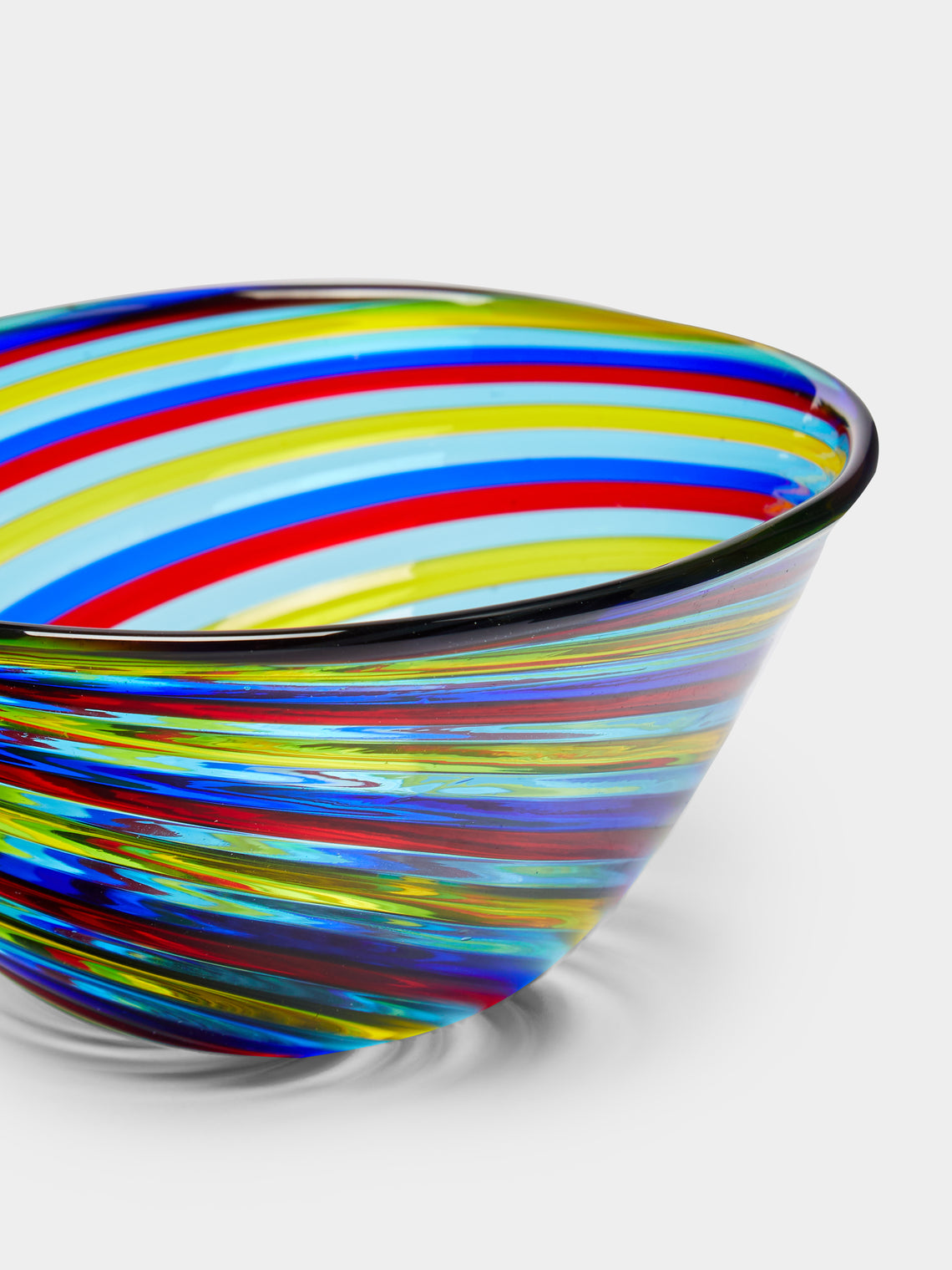 F&M Ballarin - Filigrana Hand-Blown Murano Glass Small Bowl -  - ABASK