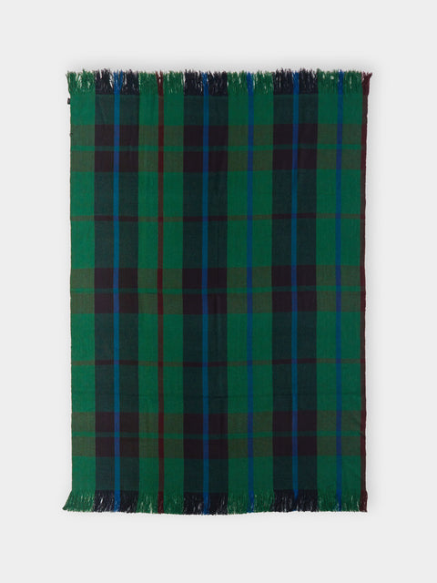 Otherways - Handwoven Yak Check Blanket -  - ABASK