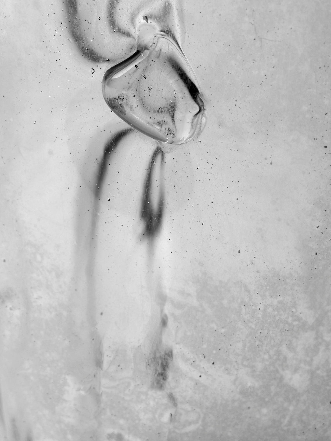 Antique and Vintage - 1930s Flavio Poli for Seguso Vetri d'Arte Glass Vase (15in/38cm) - Clear - ABASK