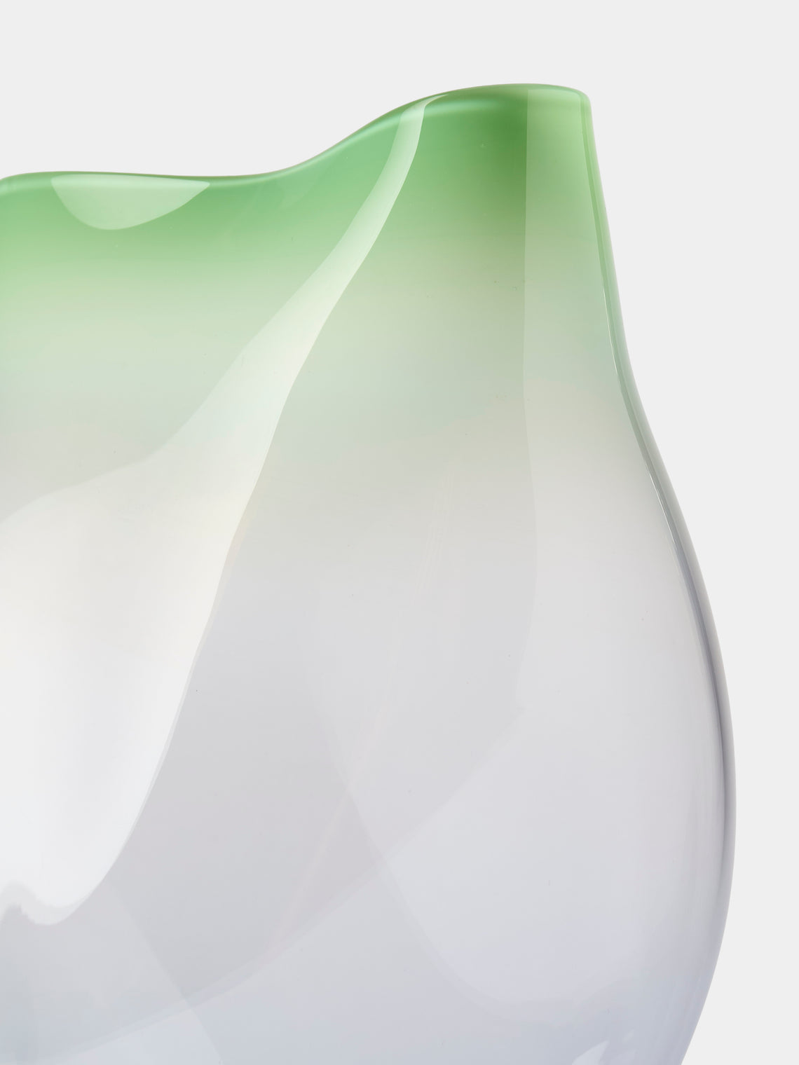 Michele Oberdieck - Spring Distraction Hand-Blown Glass Bowl - Green - ABASK