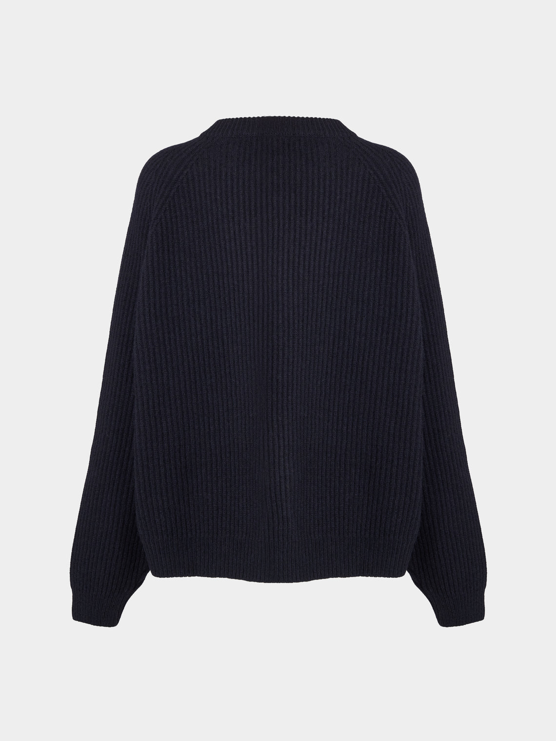 Dusan - Cashmere Crew-Neck Sweater | One Size - Navy - ABASK